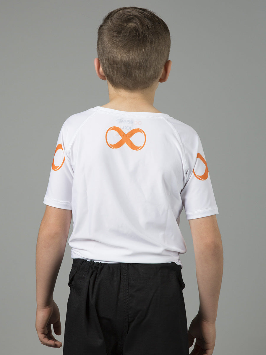 Ranked Kids No Gi Rash Guard Short Sleeve