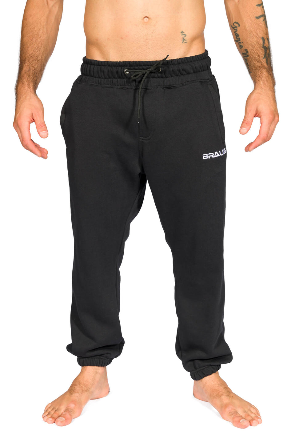 Braus Fight Apparel Tracksuit Pants Essentials Black