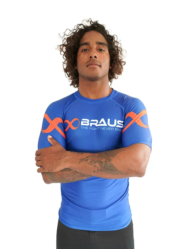 Ranked No Gi Rash Guard Short Sleeve