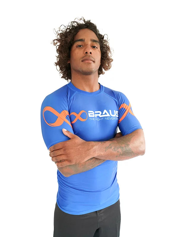 Ranked No Gi Rash Guard Short Sleeve