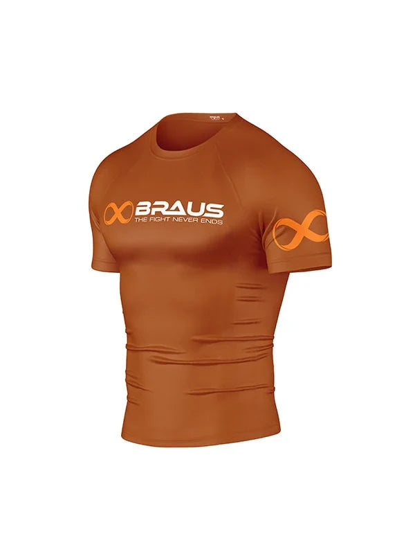 Ranked No Gi Rash Guard Short Sleeve