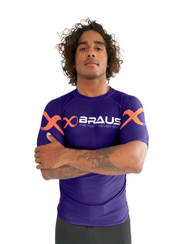 Ranked No Gi Rash Guard Short Sleeve