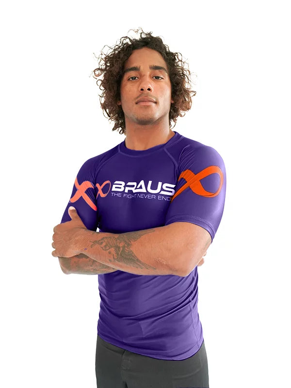 Ranked No Gi Rash Guard Short Sleeve