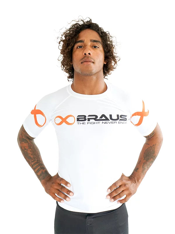 Ranked No Gi Rash Guard Short Sleeve