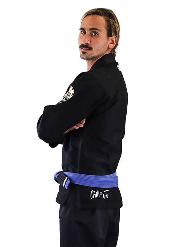 Chill and Jiu BJJ Gi Black