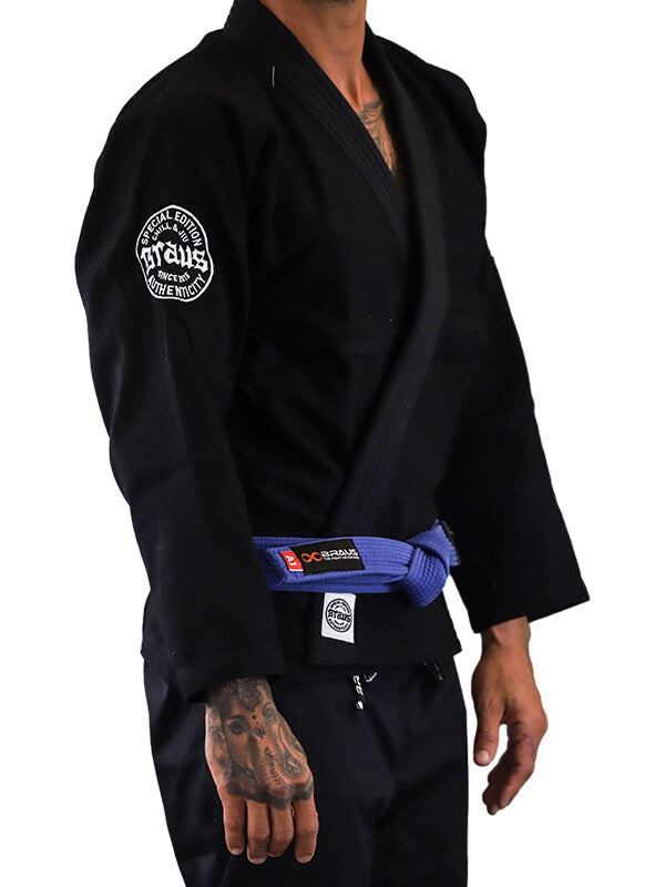 Chill and Jiu BJJ Gi Black