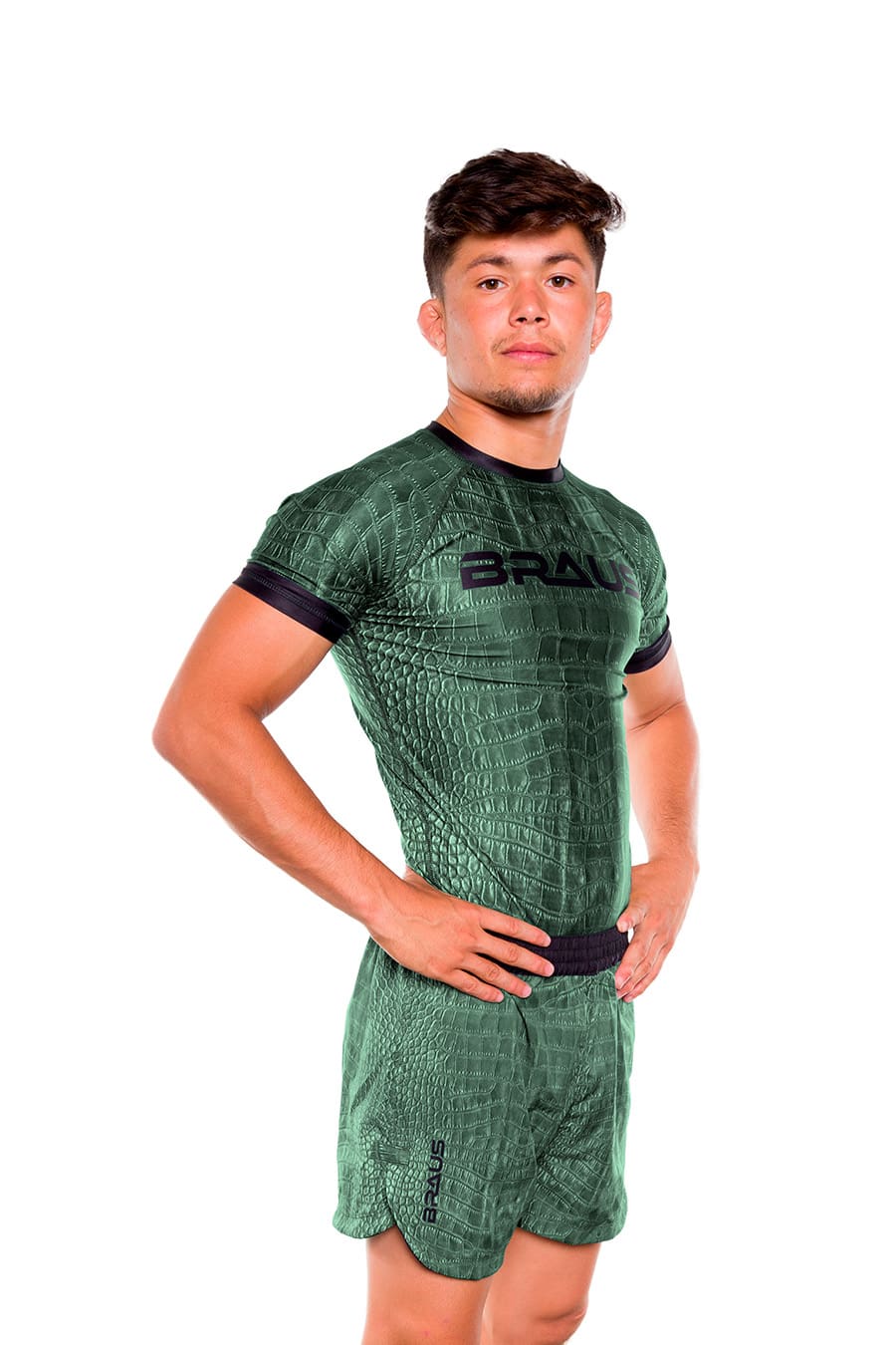 Crocodile No Gi Rash Guard Short Sleeve