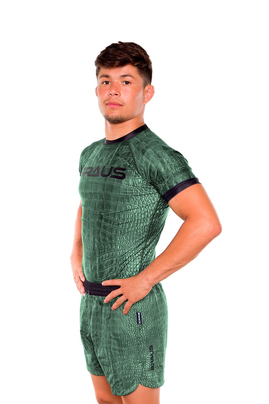 Crocodile No Gi Rash Guard Short Sleeve