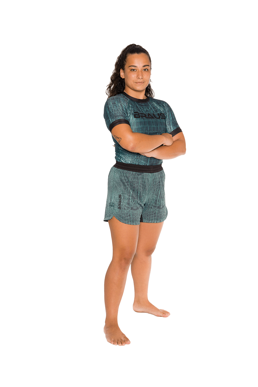 Crocodile Women's No Gi Rash Guard Short Sleeve