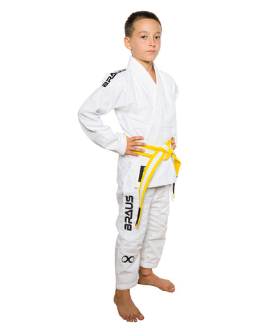 Premier Kids BJJ GI White