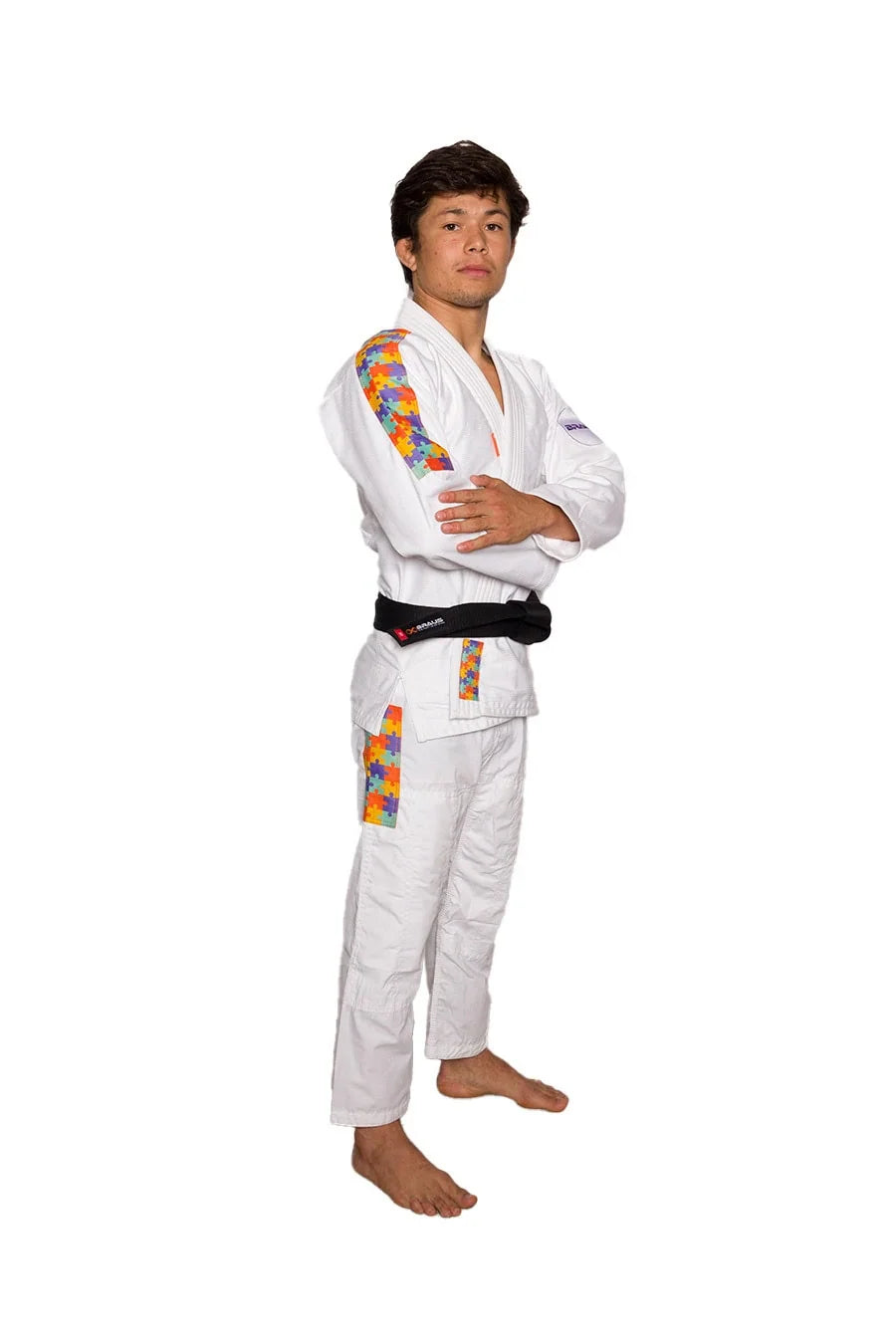 Puzzle White BJJ Gi