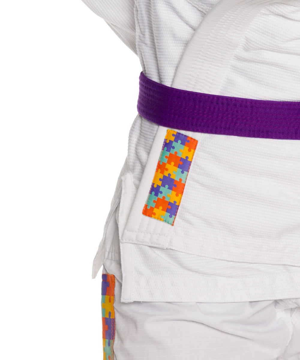 Puzzle Women's White BJJ Gi