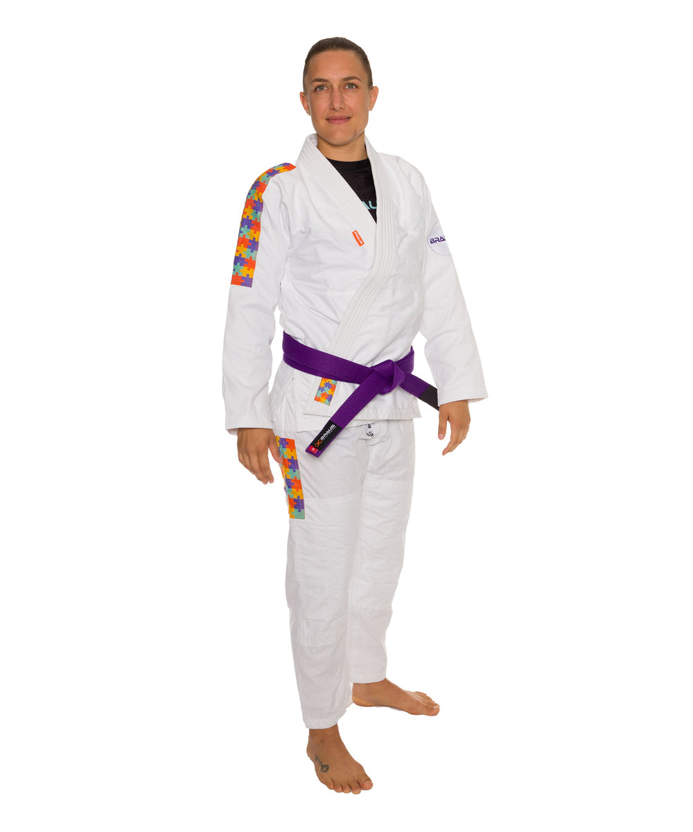 Puzzle Women's White BJJ Gi