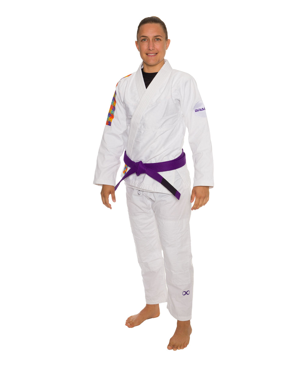 Puzzle Women's White BJJ Gi