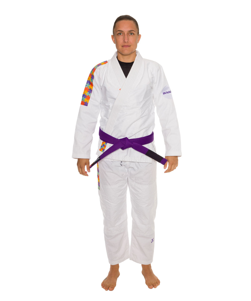 Puzzle Women's White BJJ Gi