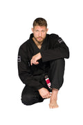 Rebel Pro Comp BJJ Gi Black