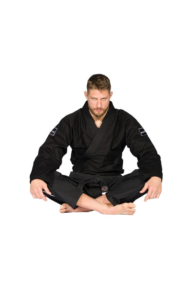 Rebel Pro Comp BJJ Gi Black