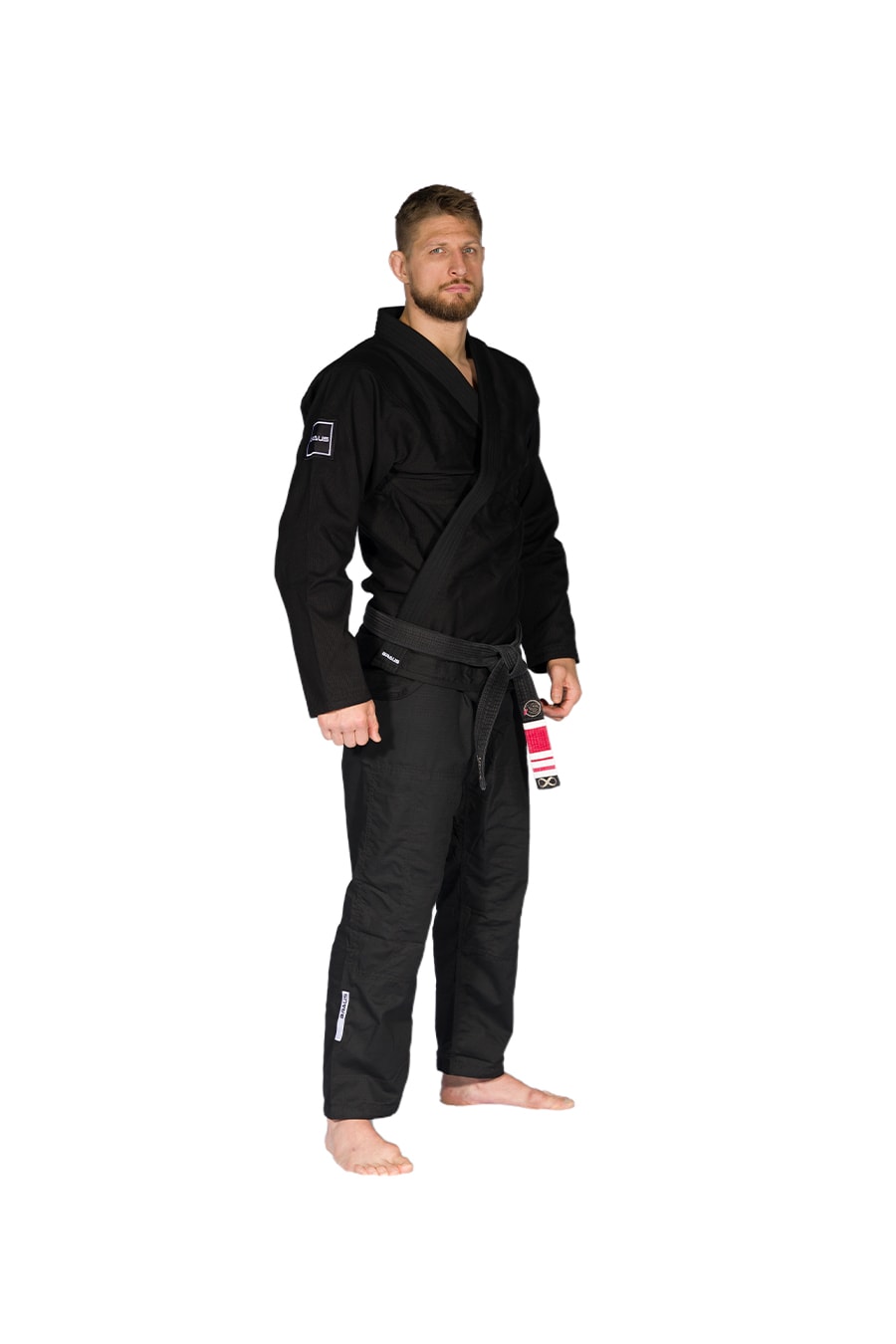 Rebel Pro Comp BJJ Gi Black