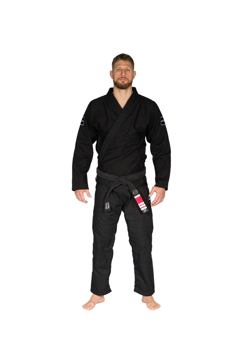 Rebel Pro Comp BJJ Gi Black