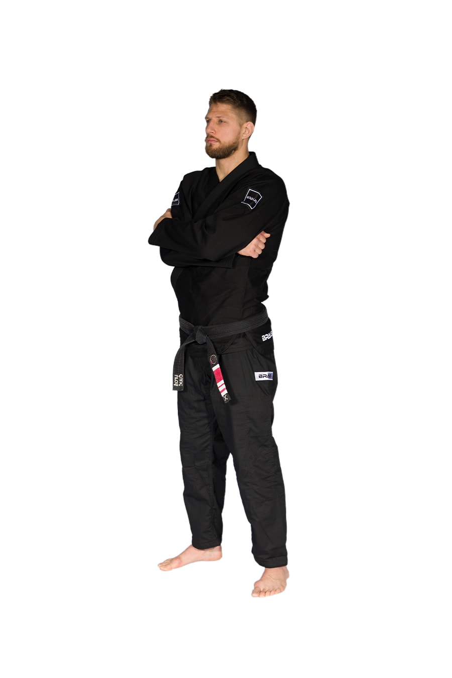 Rebel Pro Comp BJJ Gi Black