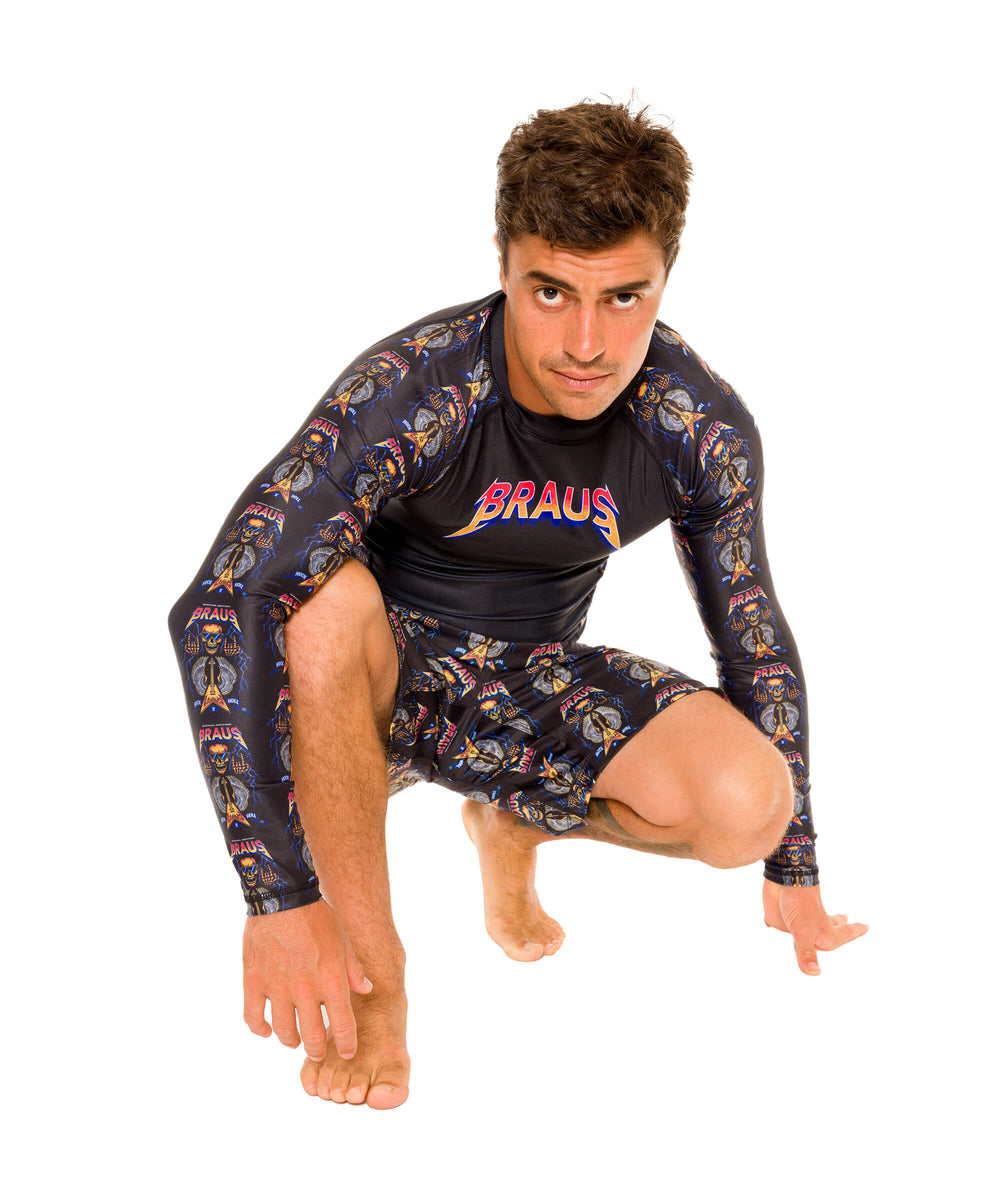 Rock and Roll No Gi Rash Guard Long Sleeve