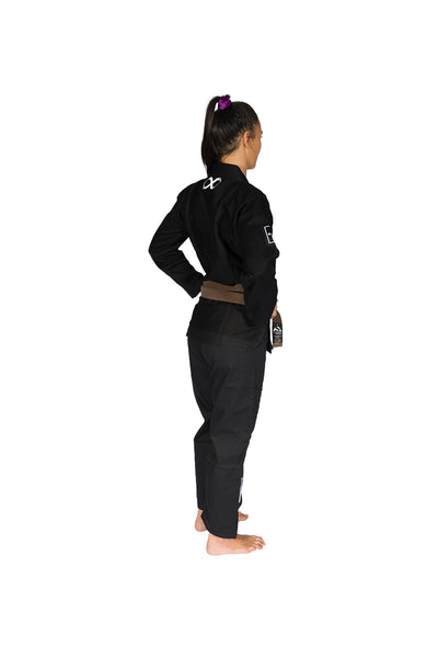 Rebel Pro Comp Women's BJJ Gi Black