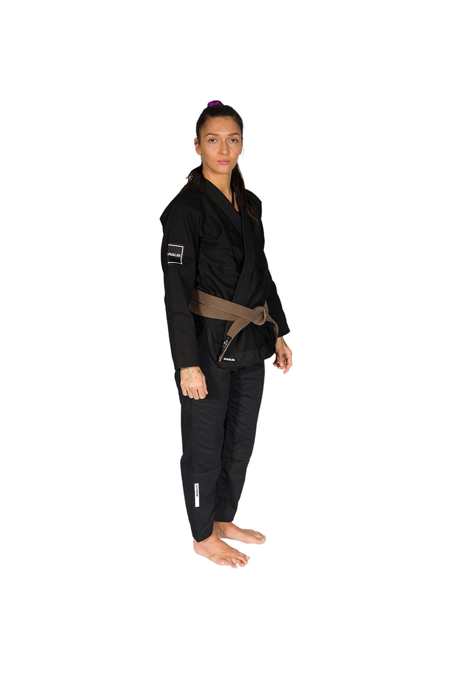 Rebel Pro Comp Women's BJJ Gi Black