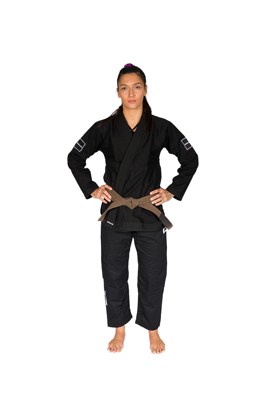 Rebel Pro Comp Women's BJJ Gi Black