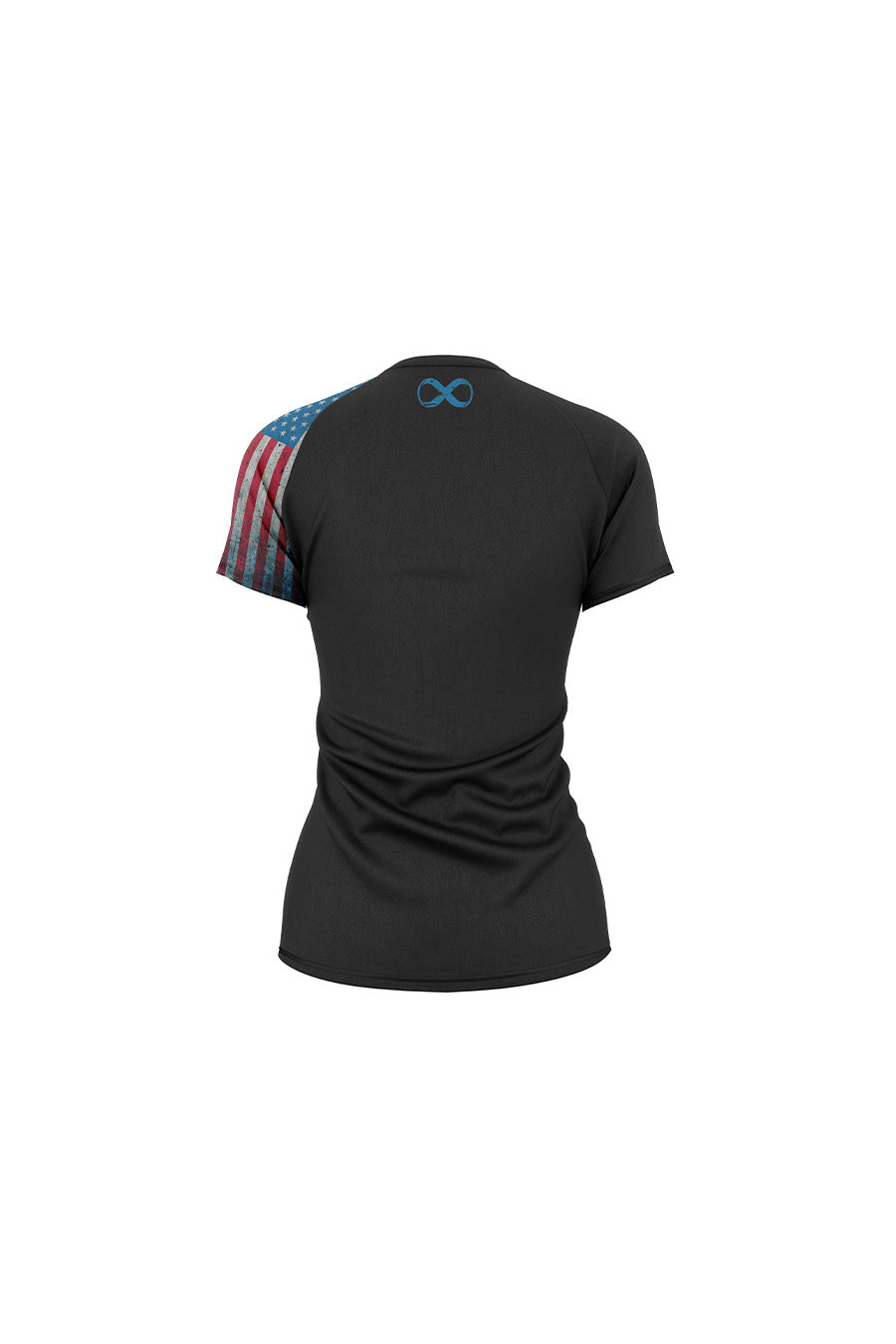 USA Flag Women´s No Gi Rash Guard Short Sleeve