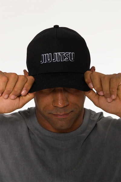 Jiu Jitsu Black A-Frame Hat