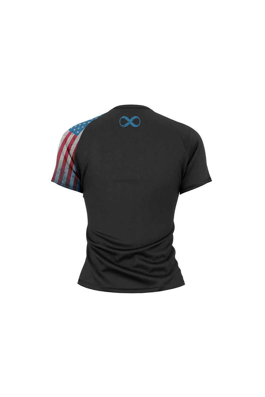 USA Flag Kids No Gi Rash Guard Short Sleeve