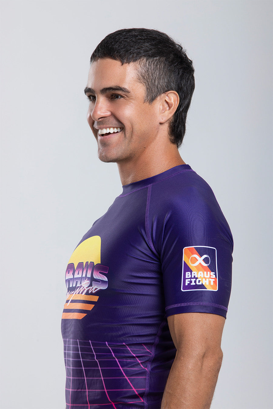 Wave 80s No Gi Rash Guard