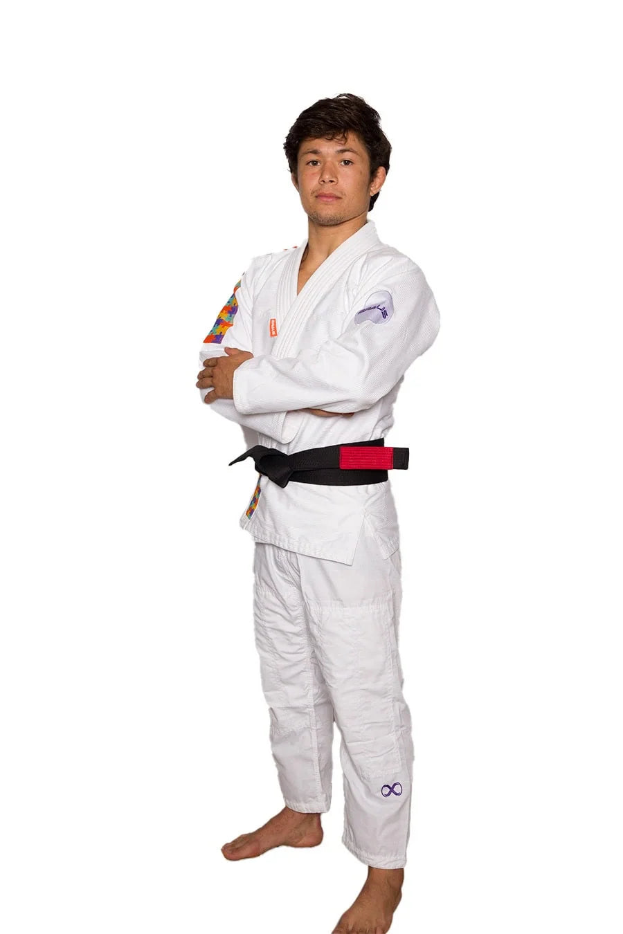 Puzzle White BJJ Gi