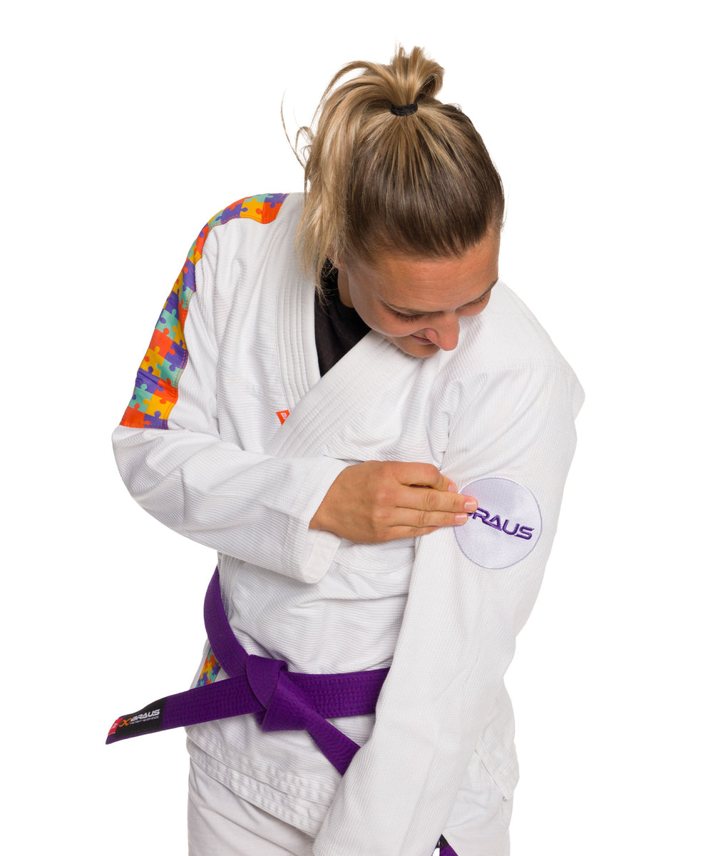 Puzzle Women's White BJJ Gi
