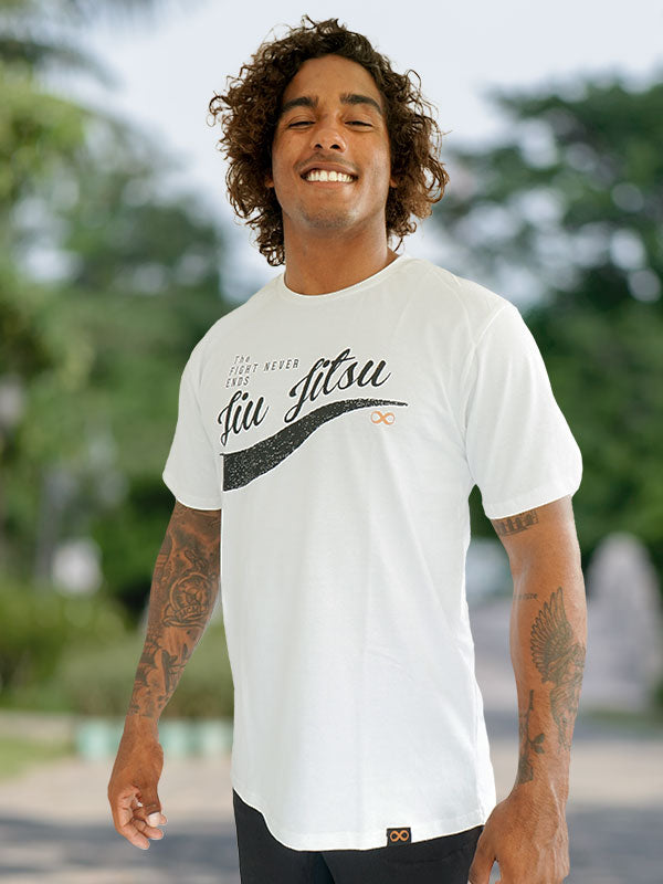 Braus Fight The Fight Never Ends Tee White