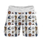 Braus Fight Chill and Jiu No Gi Fight Shorts White