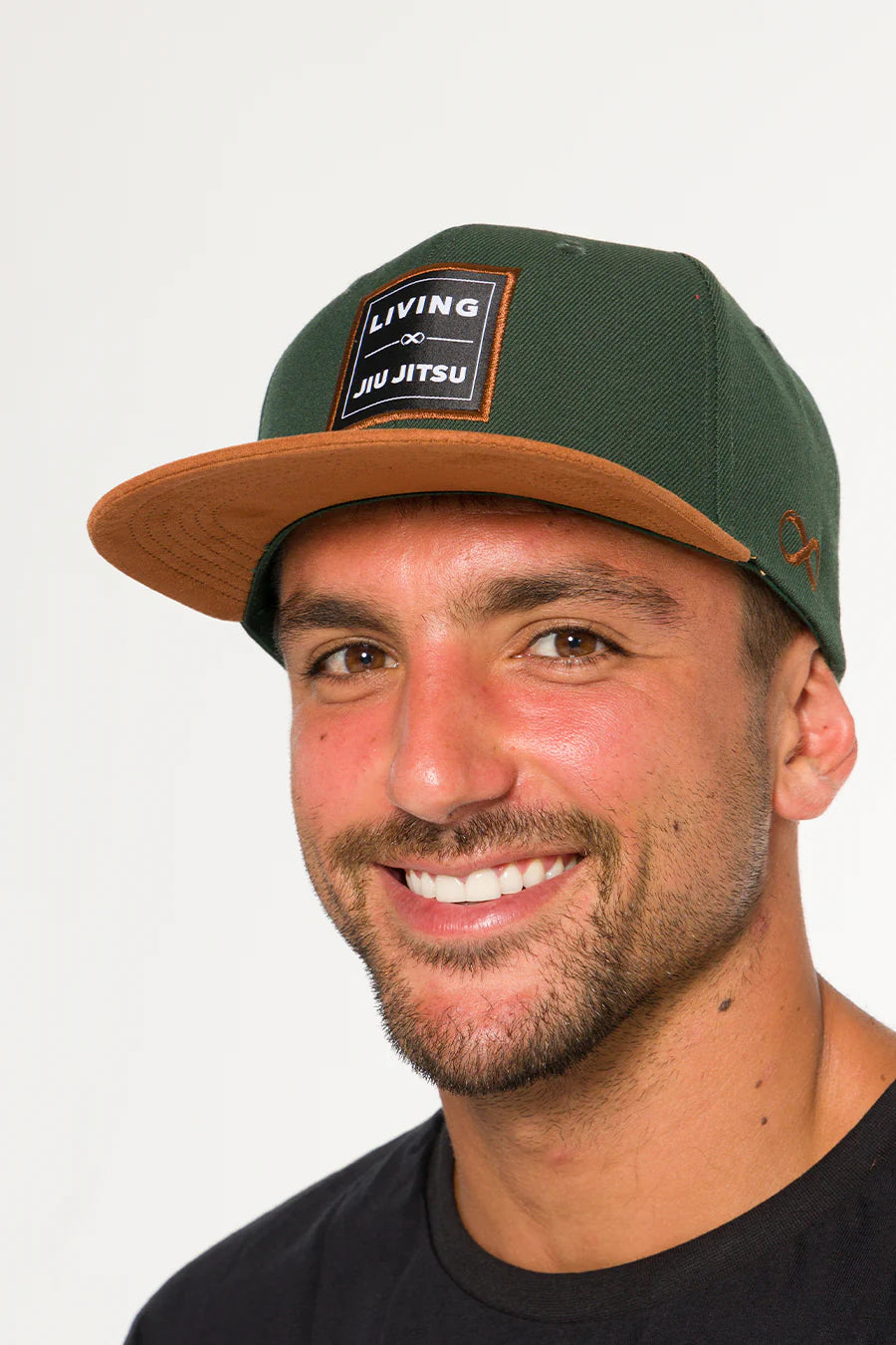 Living Jiu Jitsu Snapback Hat Army Green