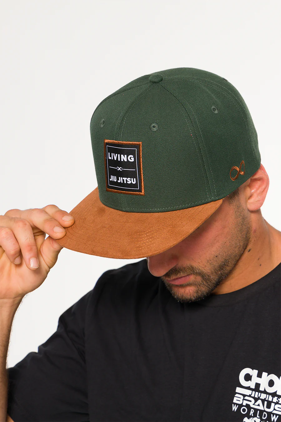 Living Jiu Jitsu Snapback Hat Army Green