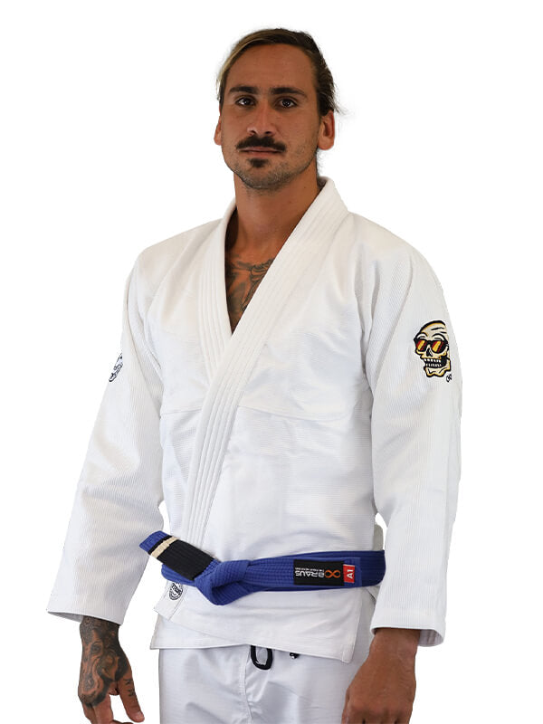 Chill and Jiu BJJ Gi White