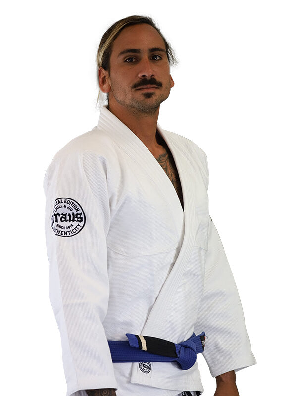 Chill and Jiu BJJ Gi White