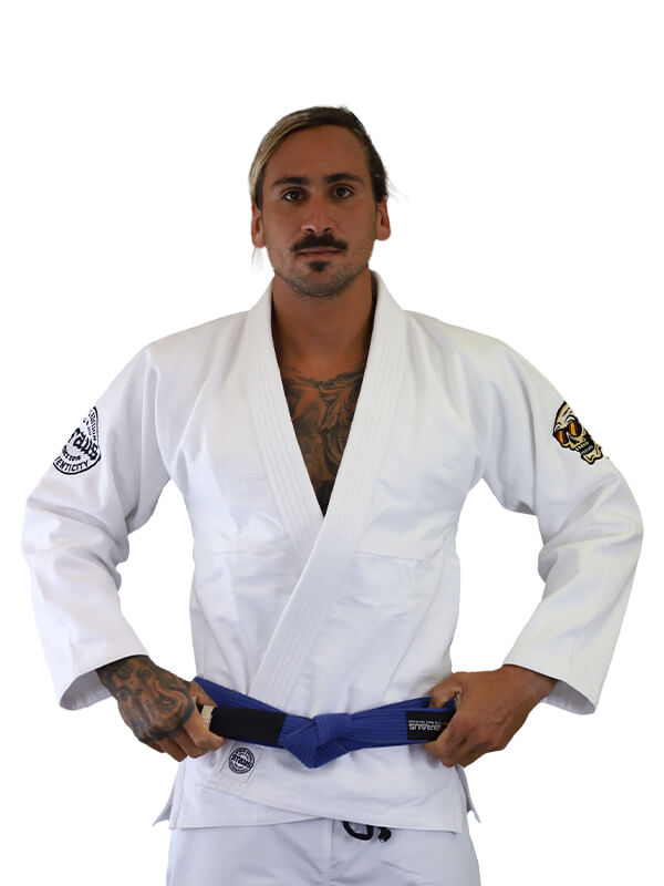 Chill and Jiu BJJ Gi White