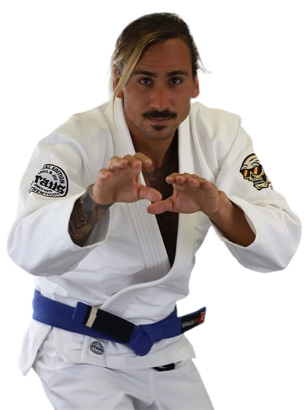 Chill and Jiu BJJ Gi White