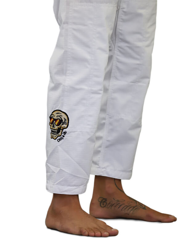 Chill and Jiu BJJ Gi White