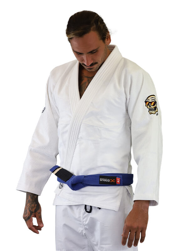 Chill and Jiu BJJ Gi White