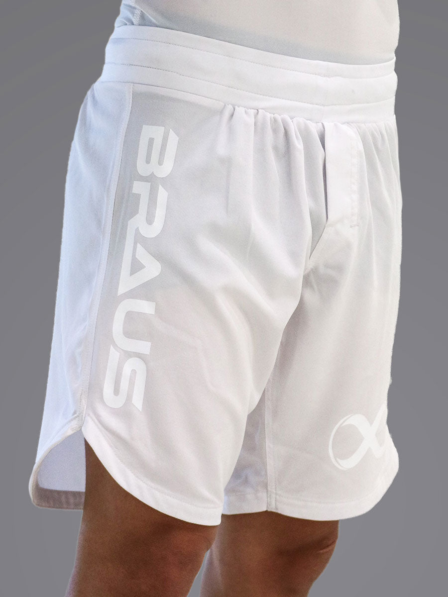 TS1 No Gi Fight Shorts White